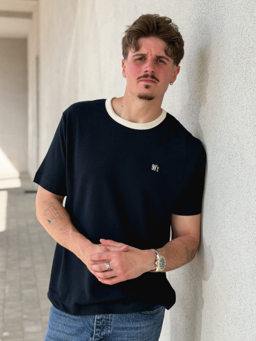 T-shirt Elvan - Bleu marine