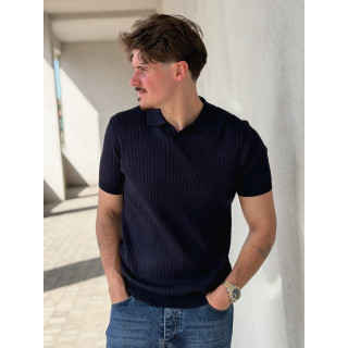 Polo manches courtes Renato - Bleu marine