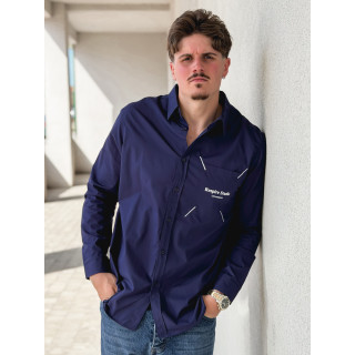 Chemise Valérien - Bleu nuit