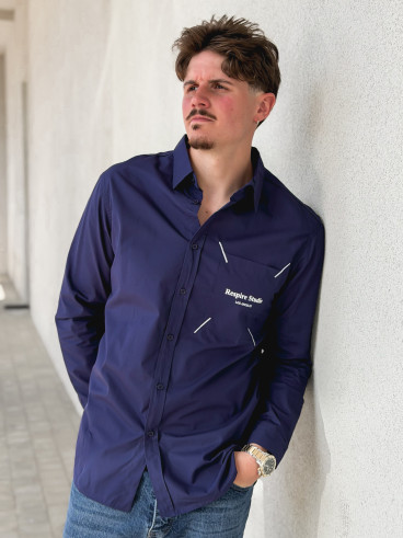 Chemise Valérien - Bleu nuit