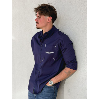 Chemise Valérien - Bleu nuit