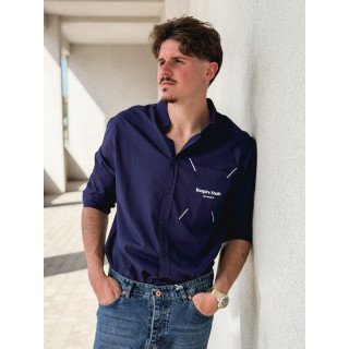 Chemise Valérien - Bleu nuit