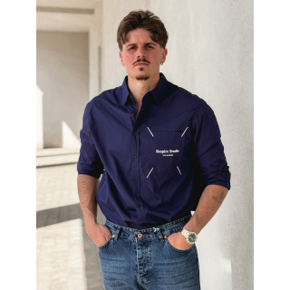 Chemise Valérien - Bleu nuit