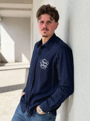 Chemise Colin - Bleu marine