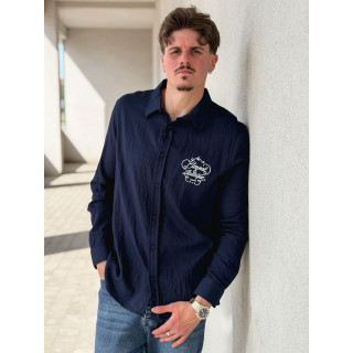 Chemise Colin - Bleu marine