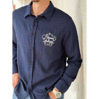 Chemise Colin - Bleu marine
