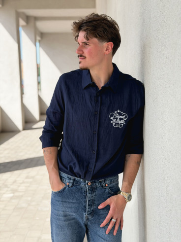 Chemise Colin - Bleu marine