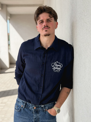 Chemise Colin - Bleu marine