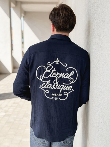 Chemise Colin - Bleu marine