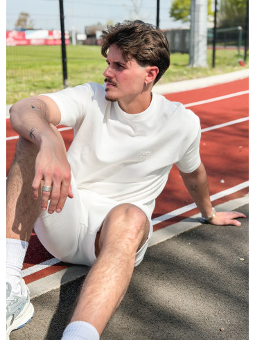 T-shirt Adam - Blanc