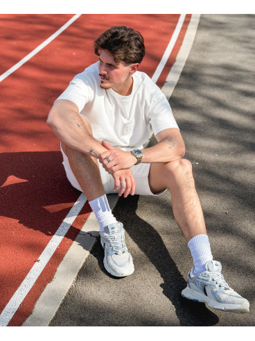 T-shirt Adam - Blanc