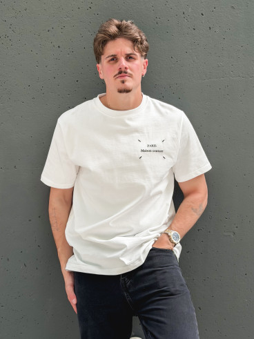 T-shirt Roméo - Blanc