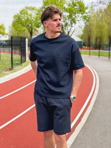 T-shirt Adam - Bleu marine