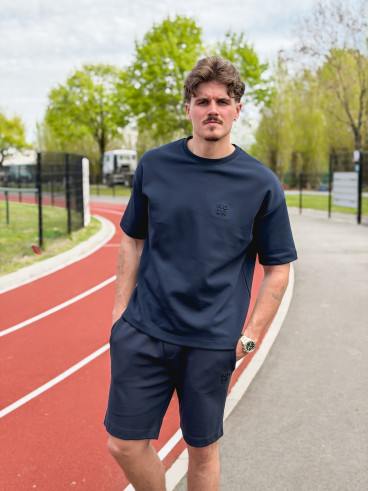 T-shirt Adam - Bleu marine