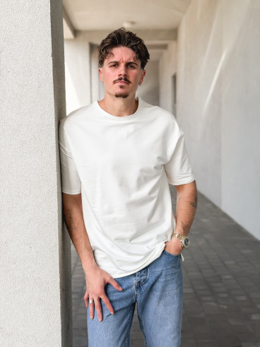 T-shirt Romain - Blanc