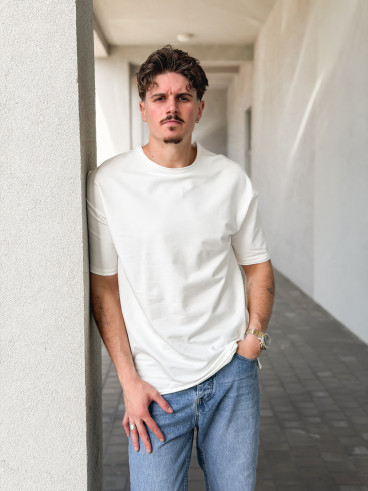 T-shirt Romain - Blanc