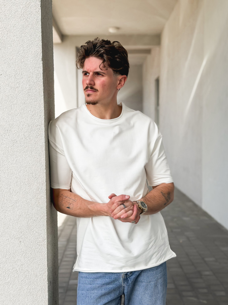 T-shirt Romain - Blanc