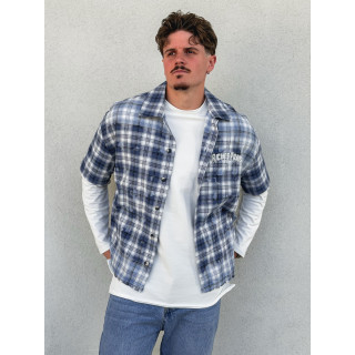 Chemise à carreaux Richy - Bleu