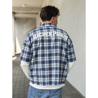 Chemise à carreaux Richy - Bleu