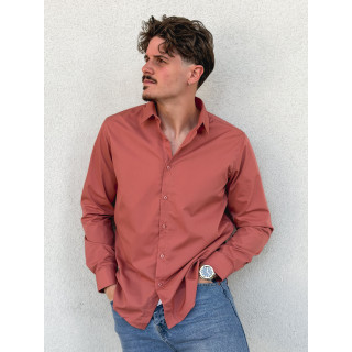 Chemise Nicolas - Terracotta