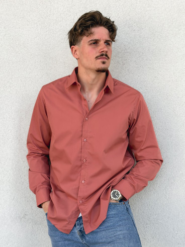 Chemise Nicolas - Terracotta