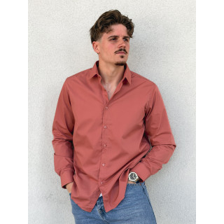 Chemise Nicolas - Terracotta