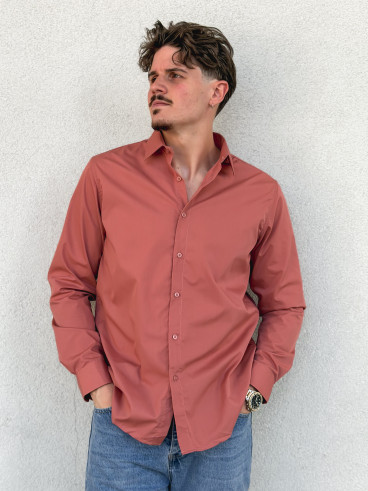 Chemise Nicolas - Terracotta