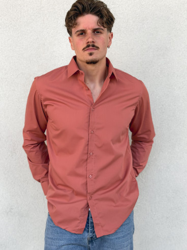 Chemise Nicolas - Terracotta