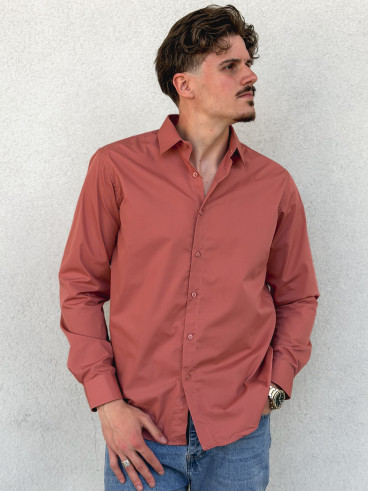 Chemise Nicolas - Terracotta
