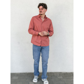 Chemise Nicolas - Terracotta