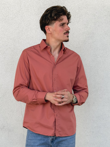 Chemise Nicolas - Terracotta