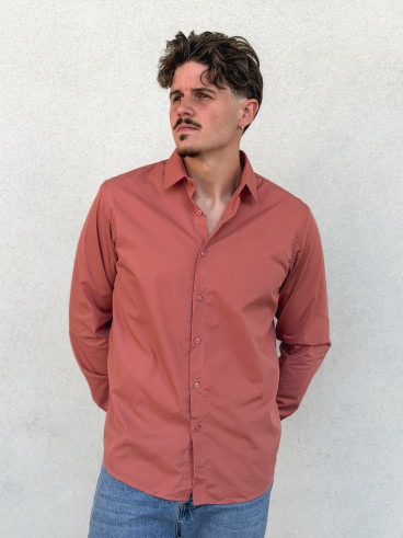Chemise Nicolas - Terracotta
