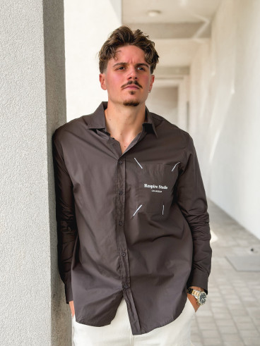 Chemise Valérien - Choco