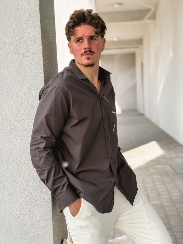 Chemise Valérien - Choco
