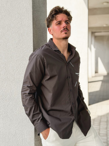 Chemise Valérien - Choco