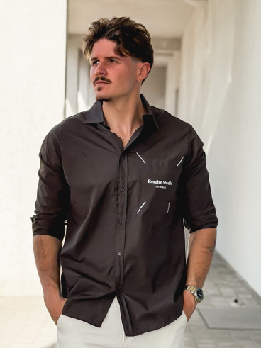 Chemise Valérien - Choco