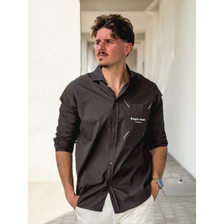 Chemise Valérien - Choco