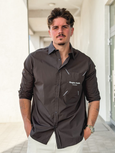 Chemise Valérien - Choco