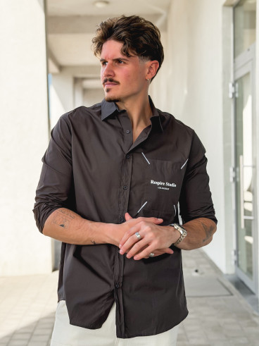 Chemise Valérien - Choco