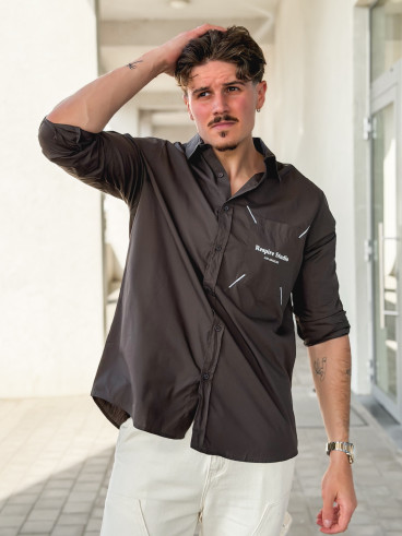 Chemise Valérien - Choco