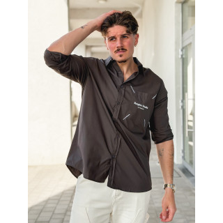 Chemise Valérien - Choco