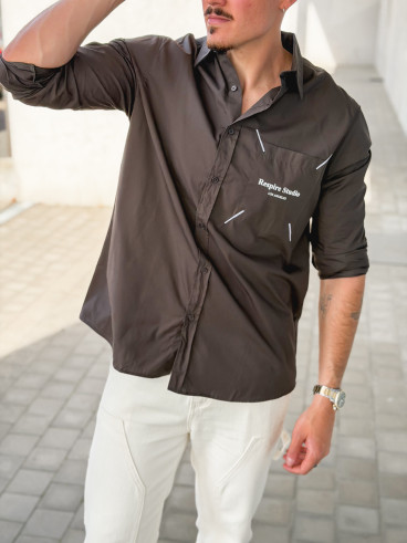 Chemise Valérien - Choco