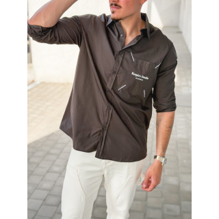 Chemise Valérien - Choco