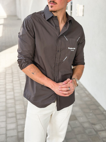 Chemise Valérien - Choco