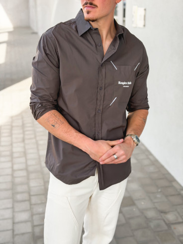 Chemise Valérien - Choco