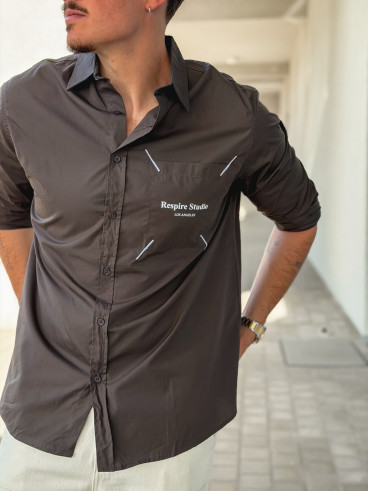 Chemise Valérien - Choco