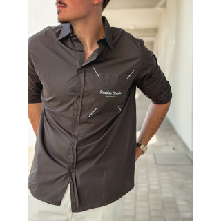 Chemise Valérien - Choco