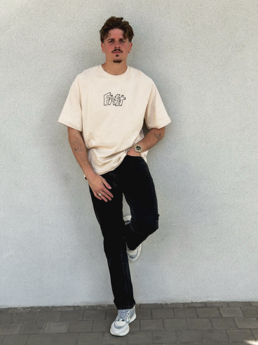 T-shirt Tilio - Beige