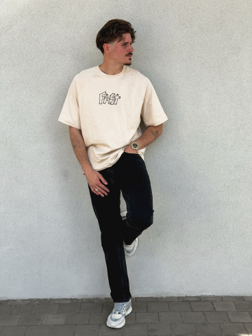 T-shirt Tilio - Beige