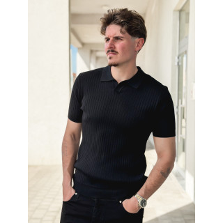 Polo manches courtes Renato - Noir